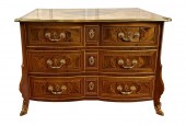 Commode Mazarine en marqueterie Thomas HACHE