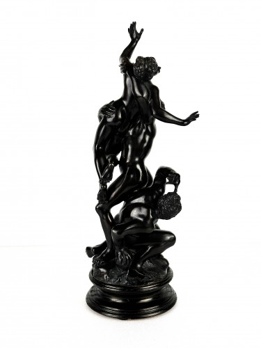Sculpture Sculpture en Bronze - L’enlèvement des Sabines d’après Jean de Bologne (Giambologna).