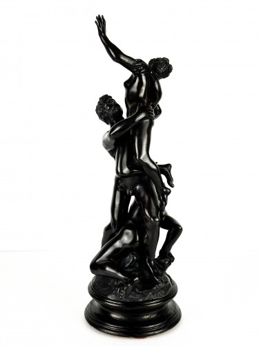 L’enlèvement des Sabines d’après Jean de Bologne (Giambologna). - Sérignan Antiquités
