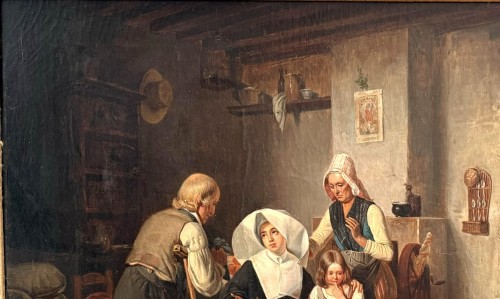 Pierre Duval Le Camus (1790 - 1854), The Visit - 