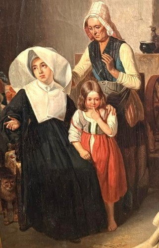 Antiquités - Pierre Duval Le Camus (1790 - 1854), The Visit