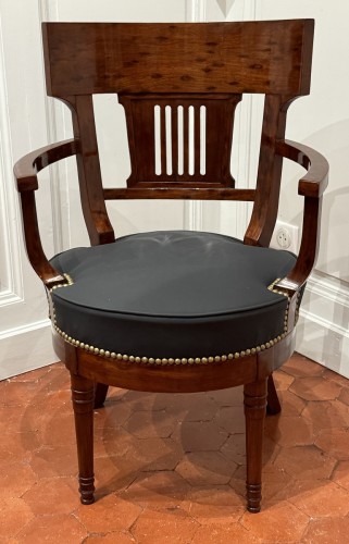 Seating  - Jacob Frère - Hémicycle Cabinet Chair, 1795-1800