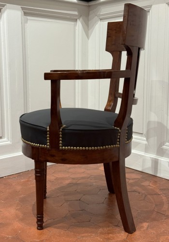 Jacob Frère - Hémicycle Cabinet Chair, 1795-1800 - 