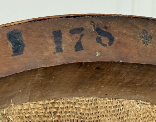 Directoire - Jacob Frère - Hémicycle Cabinet Chair, 1795-1800