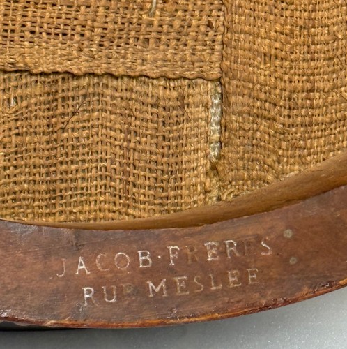 Antiquités - Jacob Frère - Hémicycle Cabinet Chair, 1795-1800