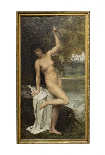 Alexandre Le Bihan (1839 - 1924) , La baigneuse