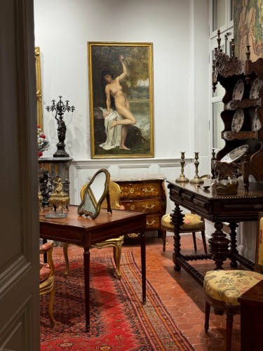 XIXe siècle - Alexandre Le Bihan (1839 - 1924) , La baigneuse