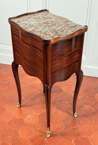 A Louis XV ormolu-mounted satinwood  table stamped Pierre IV Migeon.  - 
