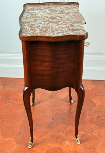 18th century - A Louis XV ormolu-mounted satinwood  table stamped Pierre IV Migeon. 