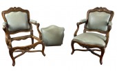 Paire de fauteuils à châssis d’époque Régence vers 1720