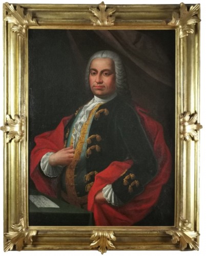 Portrait Of Don Franco Billotta, attributed to Bartolomeo Nazari, Circa 1735–1740 