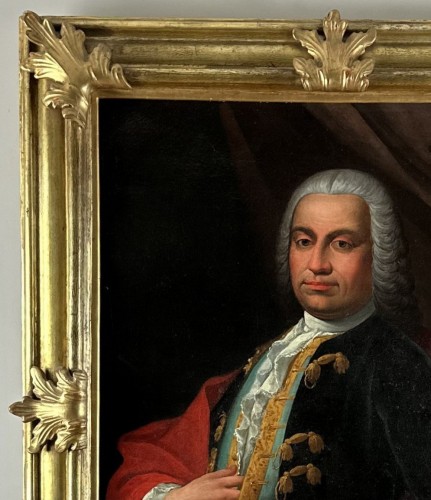 18th century - Portrait Of Don Franco Billotta, attributed to Bartolomeo Nazari, Circa 1735–1740 