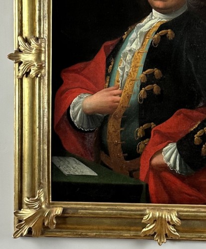  - Portrait Of Don Franco Billotta, attributed to Bartolomeo Nazari, Circa 1735–1740 