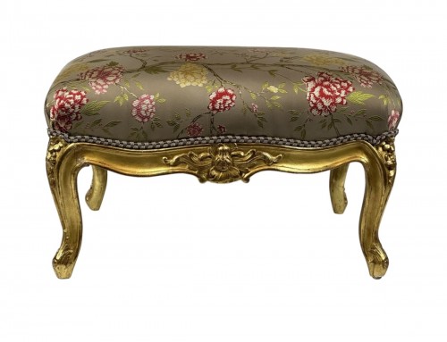 Tabouret d’époque Louis XV, estampillé Tilliard