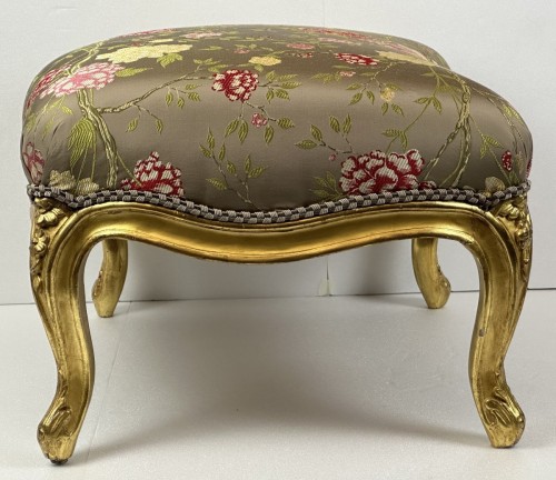 Tabouret d’époque Louis XV, estampillé Tilliard - Louis XV