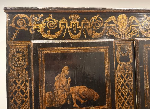  - Petite armoire mythologique dite d'Uzès début du XVIIe siècle