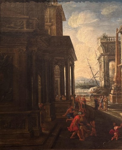 Antiquités - Alessandro Salucci And Michelangelo Cerquozzi - Book Of Numbers, 21:4–9, Th