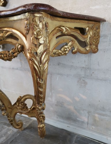 A Louis XV console circa 1755 - 