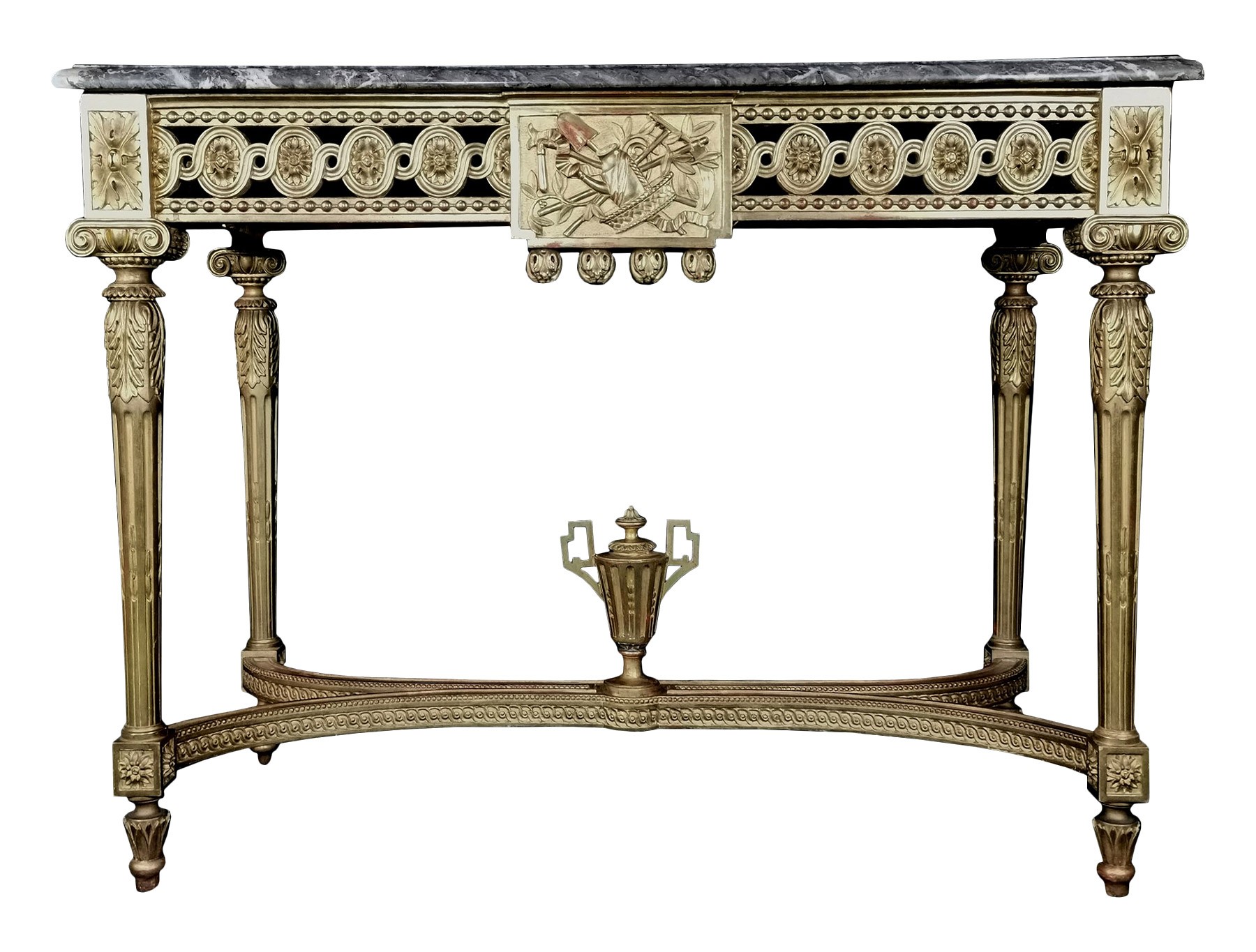 Neoclassical console table Louis XVI period late 18th century circa ...