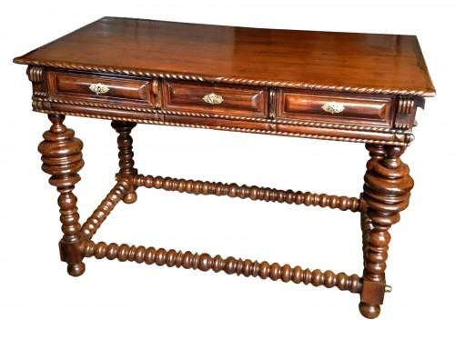 Table d’apparat ibérique d'époque Louis XIV, circa 1680