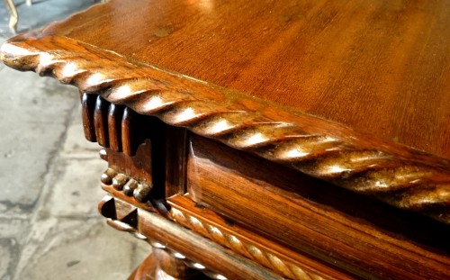 A Solid Rosewood Louis XIV Table Circa 1680  - Louis XIV