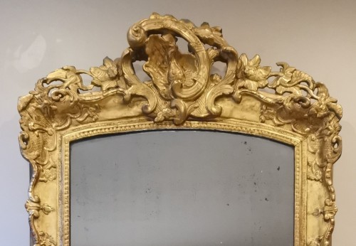 Mirrors, Trumeau  - A Late Régence Period Giltwood Mirror, early 18th century