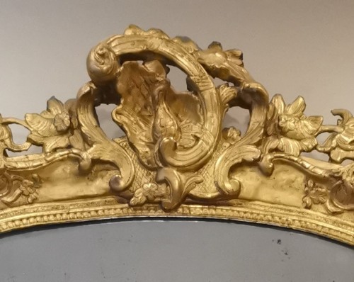 Antiquités - A Late Régence Period Giltwood Mirror, early 18th century