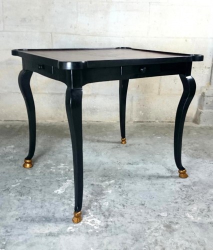 Table à jeux de piquet d’époque Régence - Mobilier Style Régence