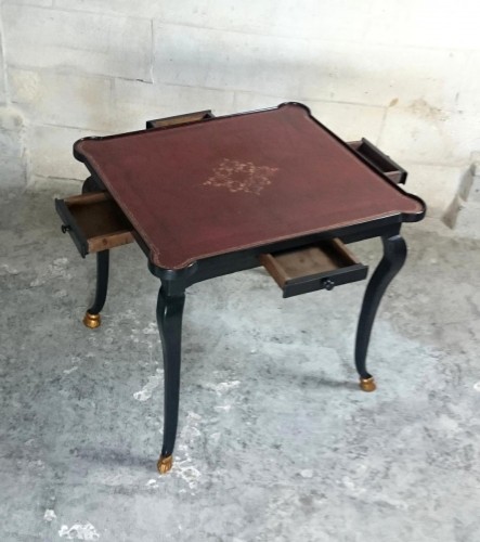 A Regence game table of piquet early 18th century circa 1720. - 