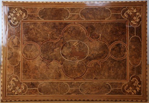 Louis XIV period table inlaid late 17th century - Furniture Style Louis XIV