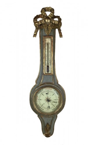 Neoclassical Barometer Louis XVI Last Decade Of The 18th Century.