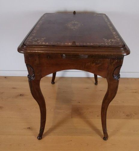 French Regence - A Regence game table early 18th Century