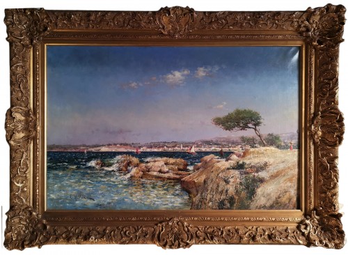 Bord de Méditerranée Marseille - Louis Nattero (1870-1915)