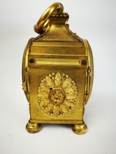 A Louis XVI ormoulu officer&#039;s clocks lat-18th circa 1780. - 