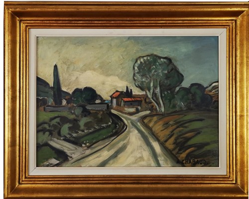 Auguste Chabaud (1882 - 1955) - Le chemin du mas