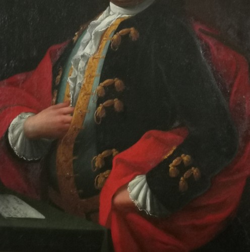 Louis XV - Portrait de gentilhomme du XVIIIe Siècle