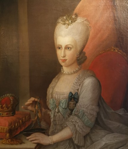 Presumed portrait Her Serene Highness Marie Victoire d&#039;Arenberg (1714-1793).  - Paintings & Drawings Style 