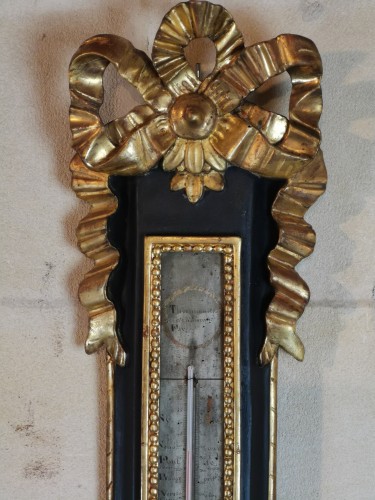 A Neoclassical barometer from the Louis XVI period - Decorative Objects Style Louis XVI