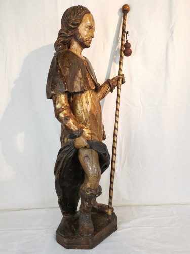 Sculpture  - Saint Roch 17th century