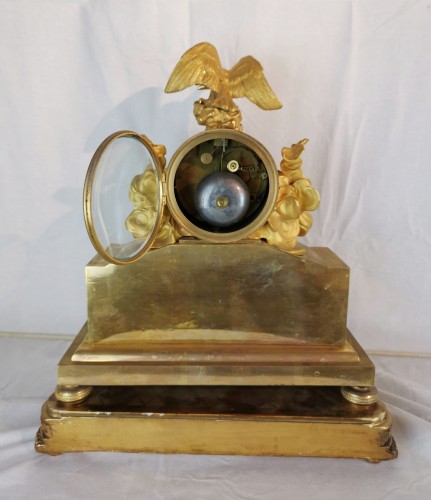 A Empire ormolu skeleton clock-  Early 19th Circa 1805 - 