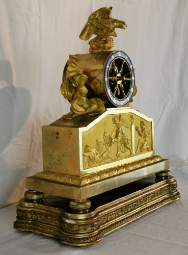 19th century - A Empire ormolu skeleton clock-  Early 19th Circa 1805