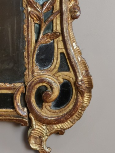 Miroir d’époque Louis XV, aux attributs de la déesse Artémis - Louis XV