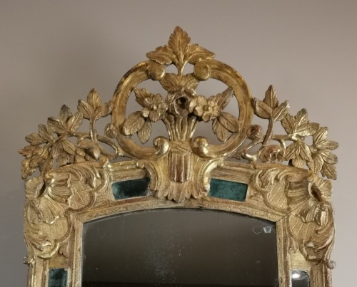 Miroirs, Trumeaux  - Miroir d'époque Louis XIV