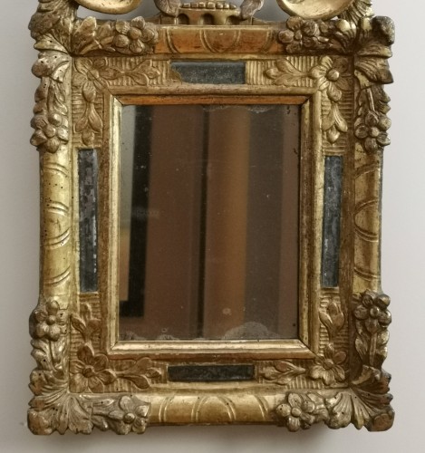 Mirrors, Trumeau  - A giltwood Louis XIV Mirror Circa 1660-1699