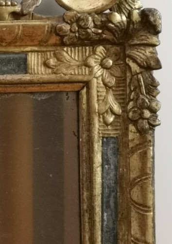 A giltwood Louis XIV Mirror Circa 1660-1699 - Louis XIV