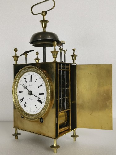 Antiquités - Officer&#039;s travel clock &quot;Capucine&quot; early 19th Century