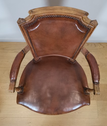 Louis XVI - Suite de trois fauteuils d'époque Louis XVI, vers 1785 - 1788