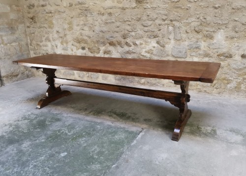 Table de grand’salle d’époque Louis XIV - Sérignan Antiquités