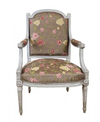 A Louis XVI armchair stamped  Jean-René Nadal, called Nadal the elder 18th 