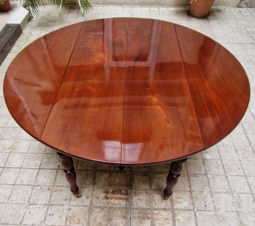 Antiquités - Table de salle à manger Directoire